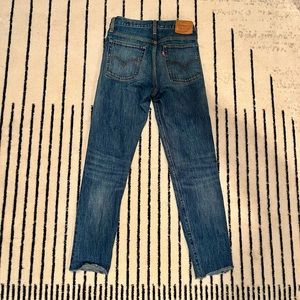 Levi’s Wedgie Fit Jeans, White Oak Cone Denim, 26